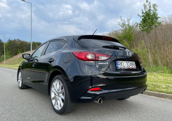 Mazda 3 cena 67900 przebieg: 33056, rok produkcji 2017 z Kolbuszowa małe 667